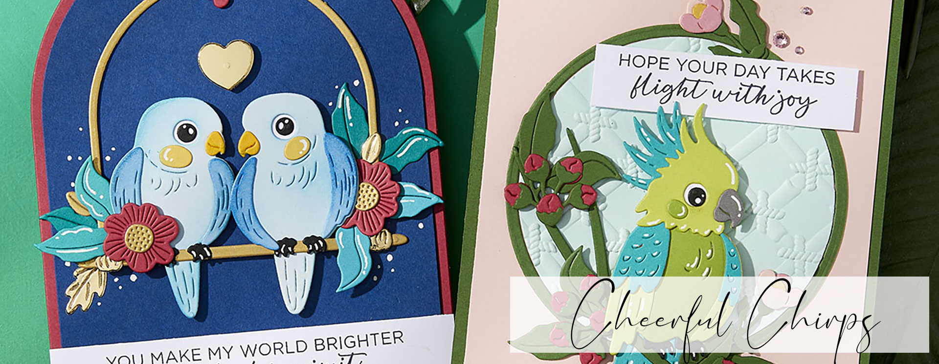 Spellbinders : Cheerful Chirps