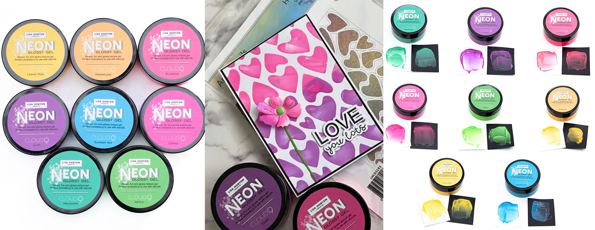 Lisa Horton : Neon Glossy Gels