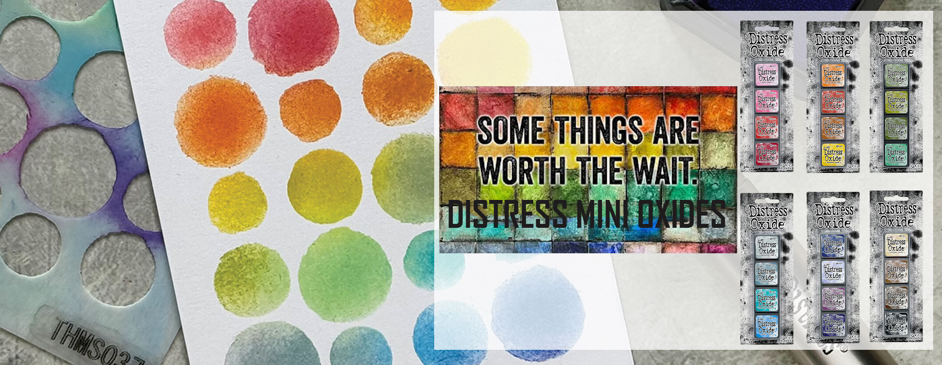 NEW Distress Mini Oxide Ink Pads