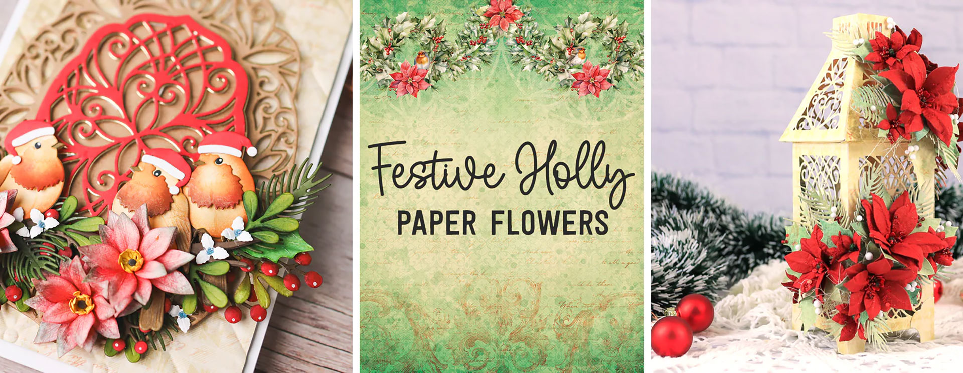 Elizabeth Craft : Festive Holly