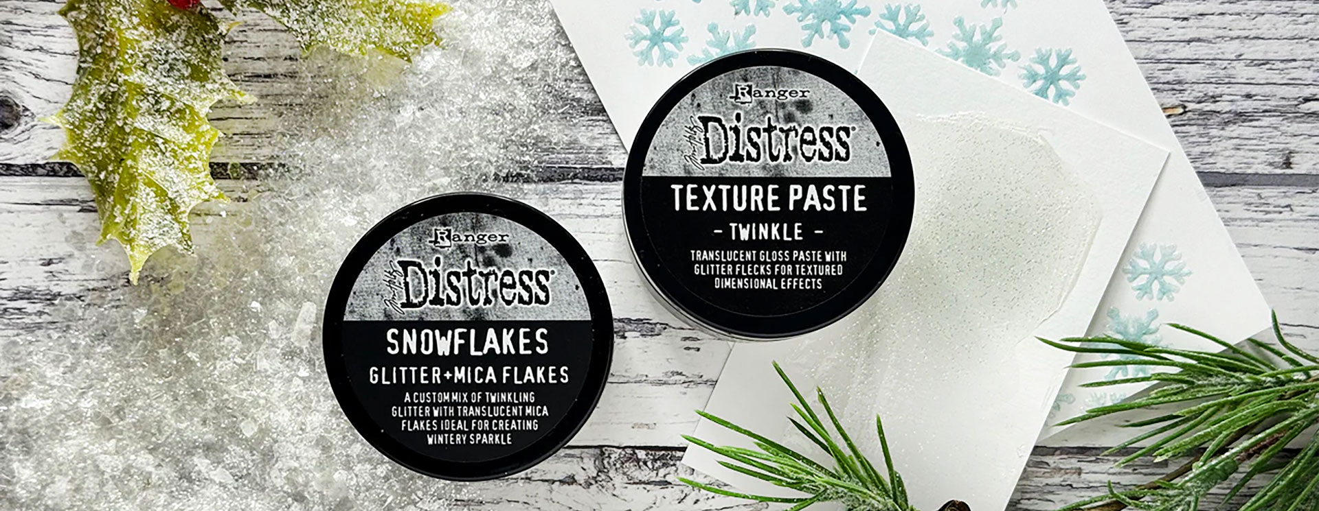 New Distress Mediums