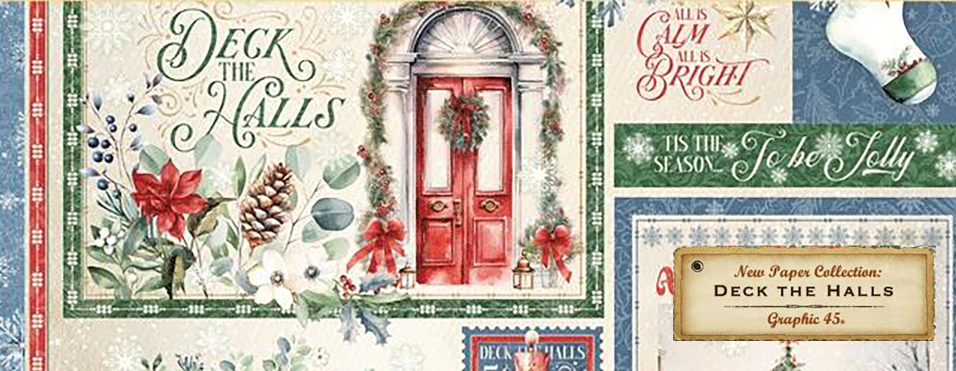 Graphic 45 : Deck The Halls