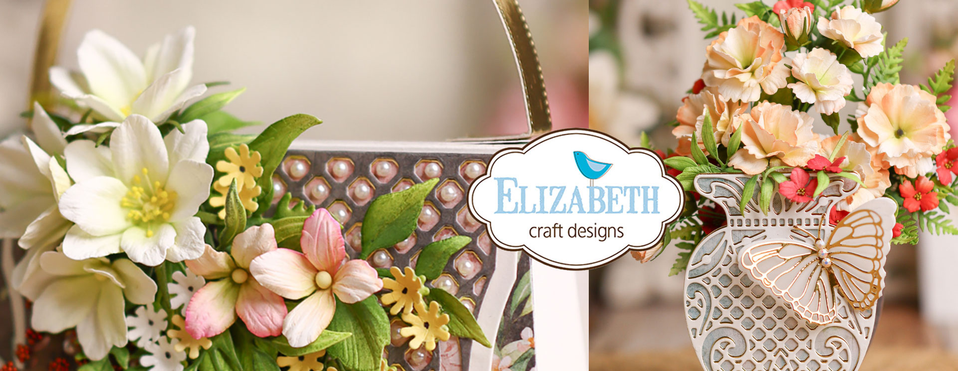 Elizabeth Craft : Bohemian Rose Collection