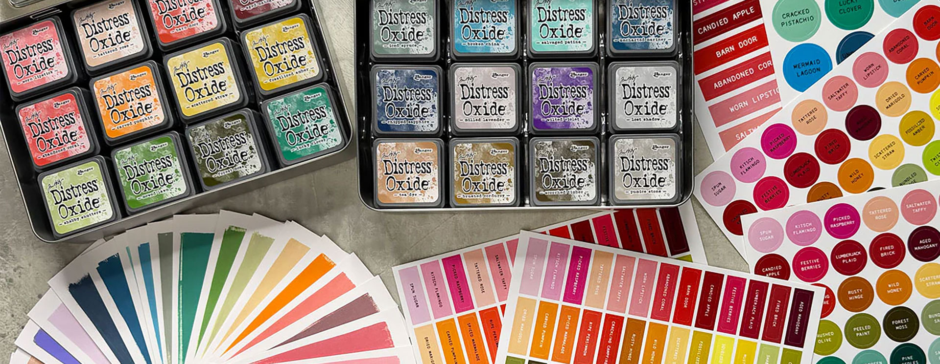 Tim Holtz Distress: Mini Oxides Release 3 + Labels