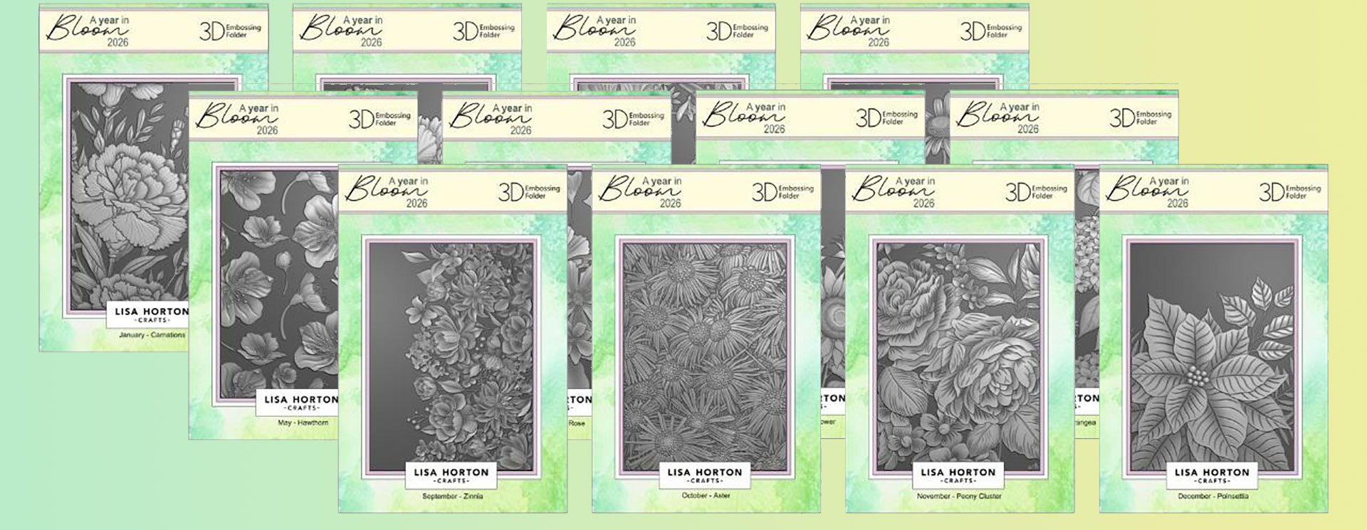 Lisa Horton : A Year in Bloom