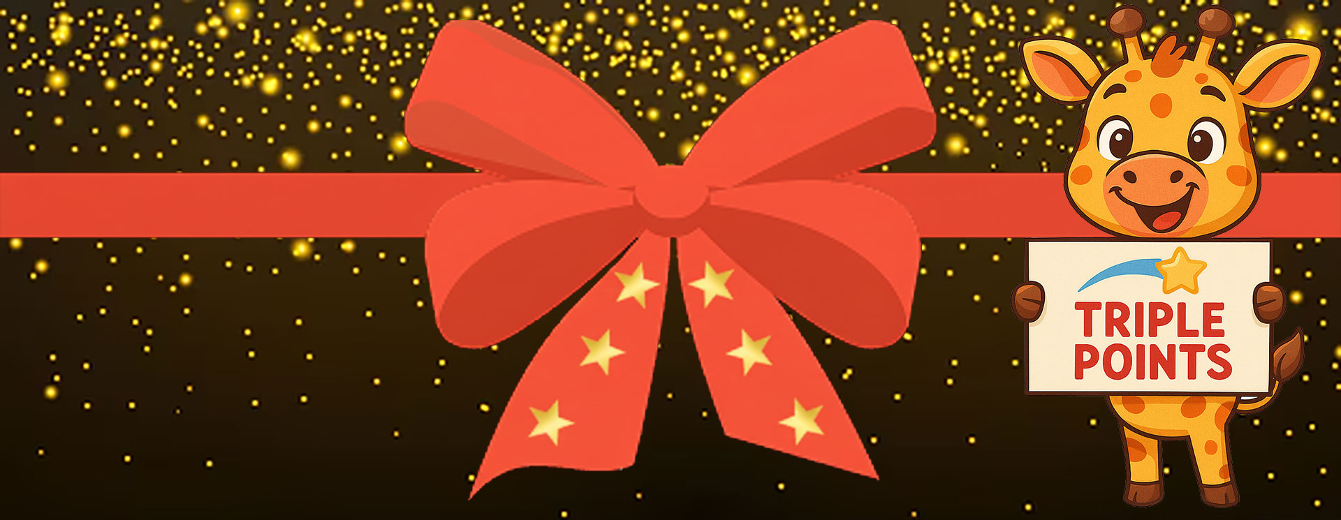 Triple Reward Points Now On