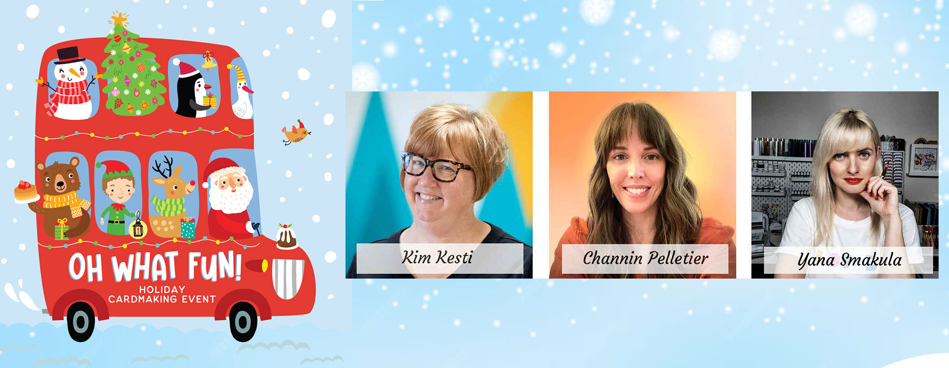 Spellbinders Oh What Fun Holiday Cardmaking Event