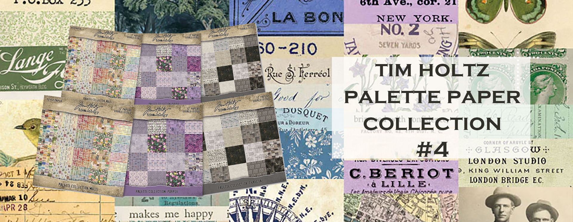 Tim Holtz Palette Paper Pads
