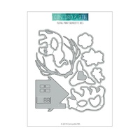 Concord & 9th Die Floral Print Silhouette