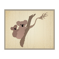 AUSTRALIANA 2 DIE COLLECTION MOTHER & BABY KOALA 106.2X98.8MM