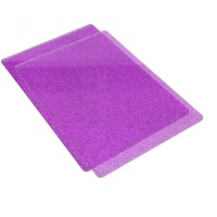 Sizzix Big Shot Standard Cutting Pads Purple with Silver Glitter Pair (B Plates)