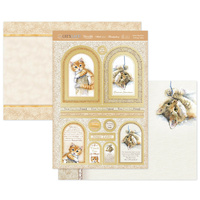 Hunkydory It's A Cat's Life Luxury Topper Set British Shorthair & Stripy Tabby