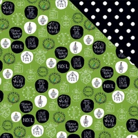 Illustrated Faith Double Sided Cardstock 12x12" Christmas Ornaments of Love