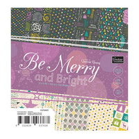 Couture Creations 6x6" Paper Pad Be Merry & Bright 24pg 