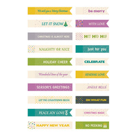 Couture Creations Mini Tag Set Be Merry & Bright 20pc 
