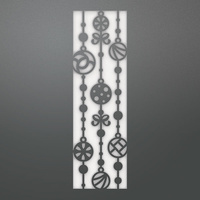 Couture Creations Die Be Merry Falling Bauble Screen