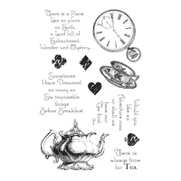 Couture Creations Enchanted Tea Party Stamp Set