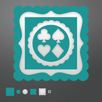 Couture Creations Die Enchanted Tea Party Collection Nesting Set 9pc