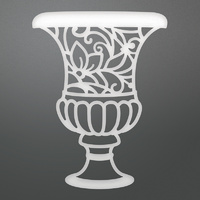 Couture Creations Die Enchanted Tea Party Collection Enchanted Vase