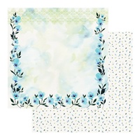 Couture Creations Le Petit Jardin 12x12" Scrapbook Paper #05