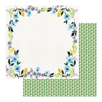 Couture Creations Le Petit Jardin 12x12" Scrapbook Paper #06