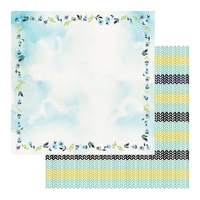 Couture Creations Le Petit Jardin 12x12" Scrapbook Paper #08