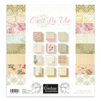 Couture Creations C'est La Vie 12x12" Paper Pad 24pg 