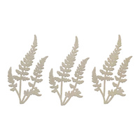 Couture Creations C'est La Vie Chipboard Ferns Set 3pc 