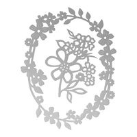 Couture Creations Le Petit Jardin Decorative Die Framed Daisies