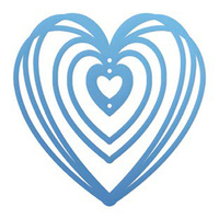 Couture Creations Everyday Mini Die Heart Silhouette 