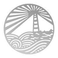 Couture Creations Seaside & Me Decorative Die Lighthouse Medallion