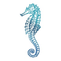 Couture Creations Seaside & Me Hotfoil Stamp Seahorse