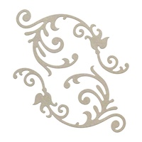 Couture Creations Seaside & Me Chipboard Set Seaside Flourishes 2pc