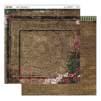 Couture Creations Highland Christmas 12x12" Double Sided Paper #3