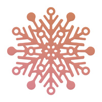 Couture Creations Highland Christmas Mini Die Fractal Flake