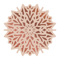 Couture Creations Highland Christmas Cut, Foil and Emboss Die Poinsettia Doily