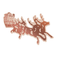 Couture Creations Highland Christmas Cut, Foil and Emboss Die Santa's Sleigh