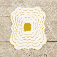Couture Creations Modern Essentials Cut, Foil and Emboss Nesting Die Bracket Frames