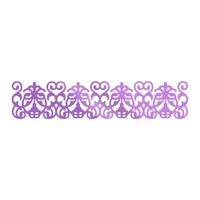 Couture Creations Butterfly Garden Hotfoil Stamp Garden Border