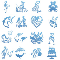 Couture Creations Everyday Die Silhouette Bundle