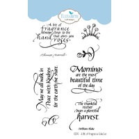 Elizabeth Craft Designs Clear Stamp Set A Bit of Fragrance Collection by Suzanne Cannon