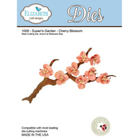 Elizabeth Craft Designs Die Garden Notes Cherry Blossom by Susan Tierney Cockburn