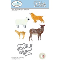 Elizabeth Craft Designs Die Country Scapes Critters #3 by Susan Tierney Cockburn