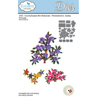 Elizabeth Craft Designs Die Country Scapes Rhododendron Azalea, Primrose by Susan Tierney Cockburn