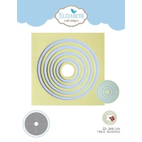 Elizabeth Craft Designs Die Frame It / Stitched Circles by Susan Tierney Cockburn