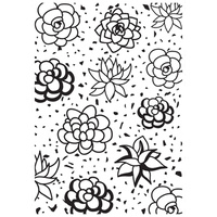 Kaisercraft Embossing Folder Succulents