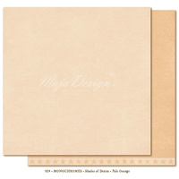 Maja Design Denim & Friends Shades of Monochrome 12x12" Cardstock Pale Orange