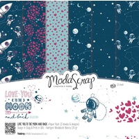 Elizabeth Craft Designs 12x12" Paper Pack Love You to the Moon and Back 12pk by Modascra