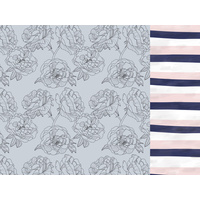 Kaisercraft Breathe Scrapbook Paper Blue Blush