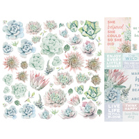 Kaisercraft Greenhouse Scrapbook Paper Terrariums